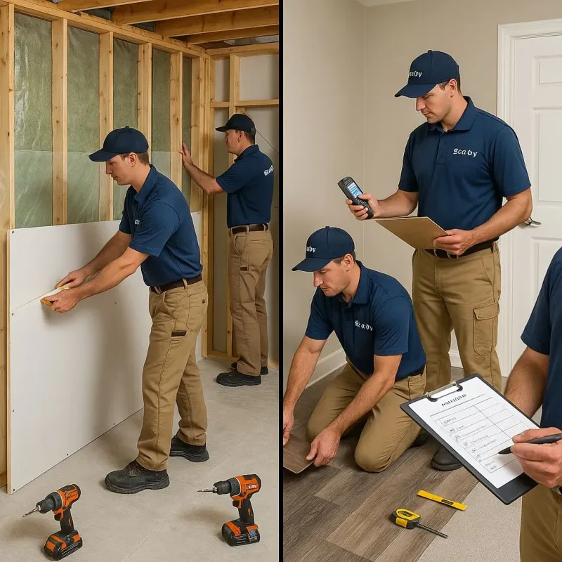 Repairs and Reconstruction process in Nottoway County, VA